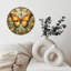 Horloge murale papillon