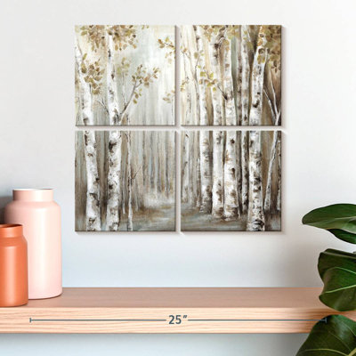 Sunset Birch Forest II