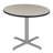 Regency Cain Small Round X-Base Breakroom Table Top, Legs-73431350-85752628-85752633