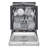 24 in. Stainless Steel Front Control Built-In Dishwasher with Stainless Steel Tub, Quadwash, Dynamic Dry, ADA, 48 dBA