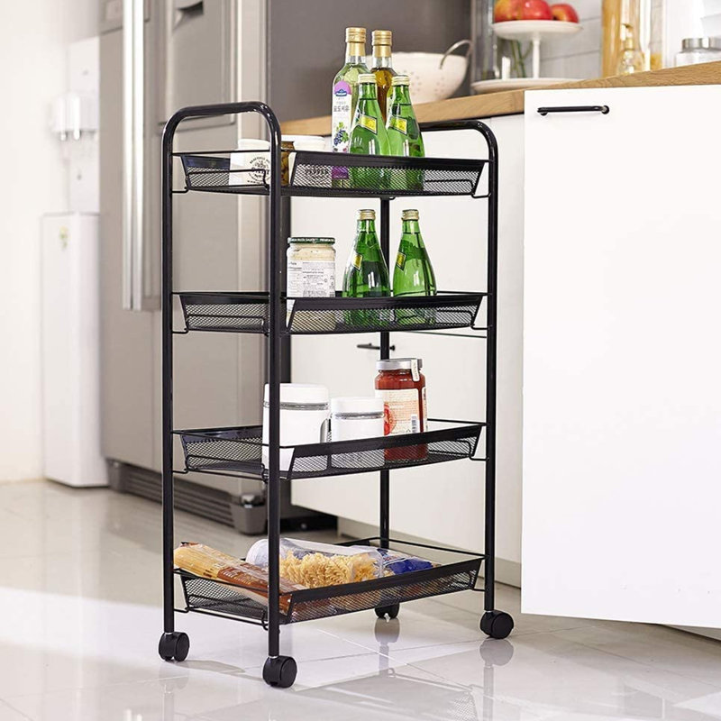 Hirschman Metal Bar Cart