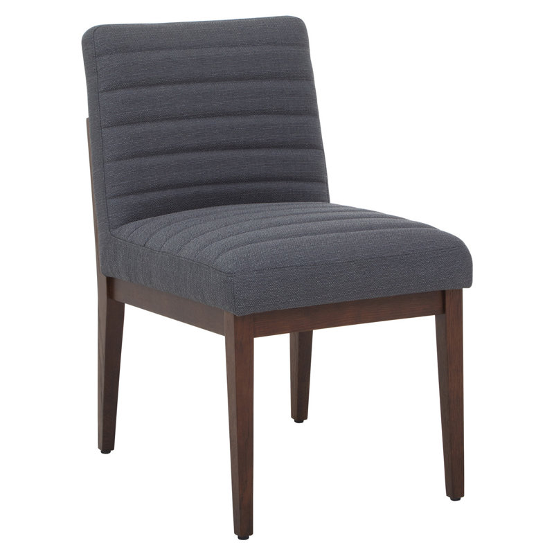 MacLaine Upholstered Dining Chair in Grey