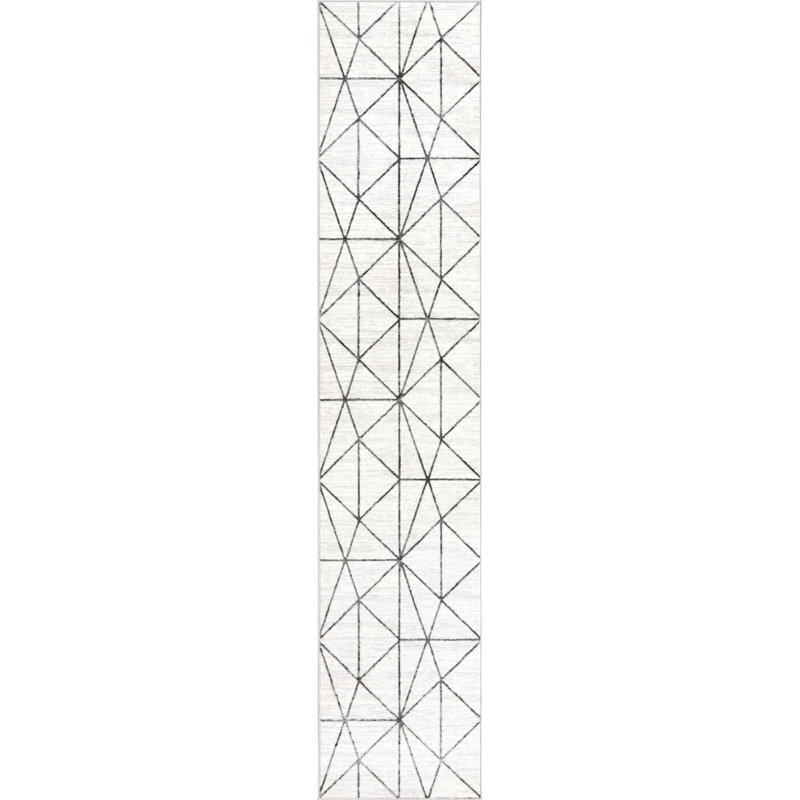 Eshin Abstract Indoor Rug, Runner 2'7" x 13'