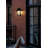 Albert Outdoor Wall sconce in Black