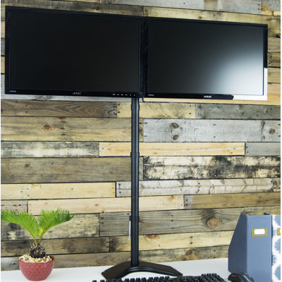 Dual Monitor Extra Tall Desk Stand