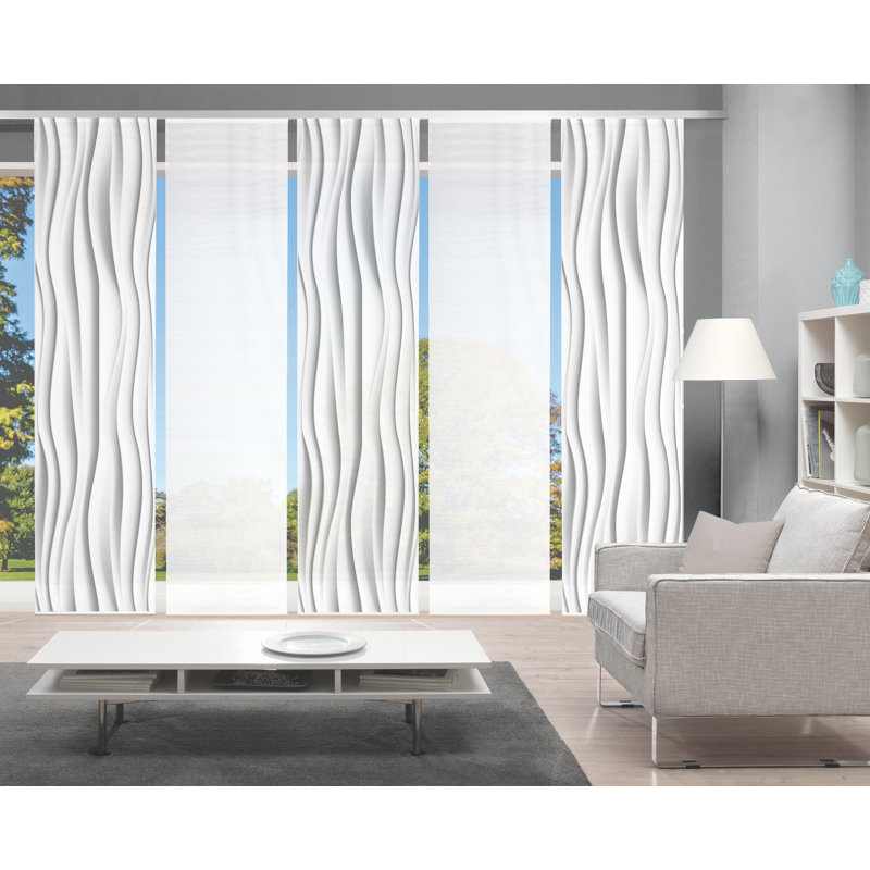 Pelaez Semi Sheer Curtain Panel Pair