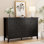Commode double 6 tiroirs pour chambre Wilma