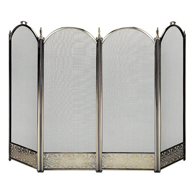 Brass Fireplace Screen