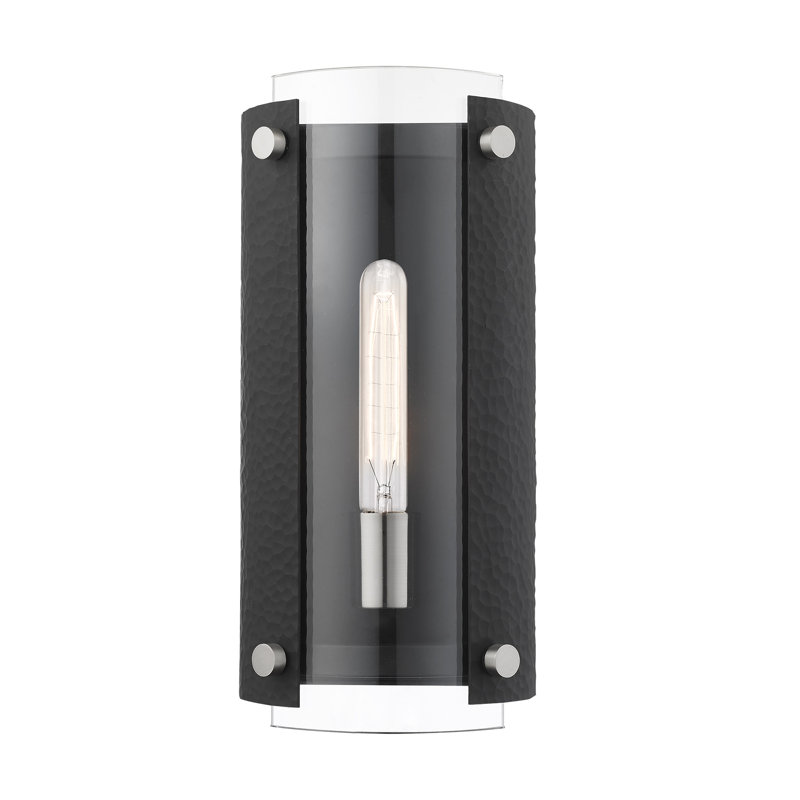 Barcelo Steel Flush Mounted Sconce