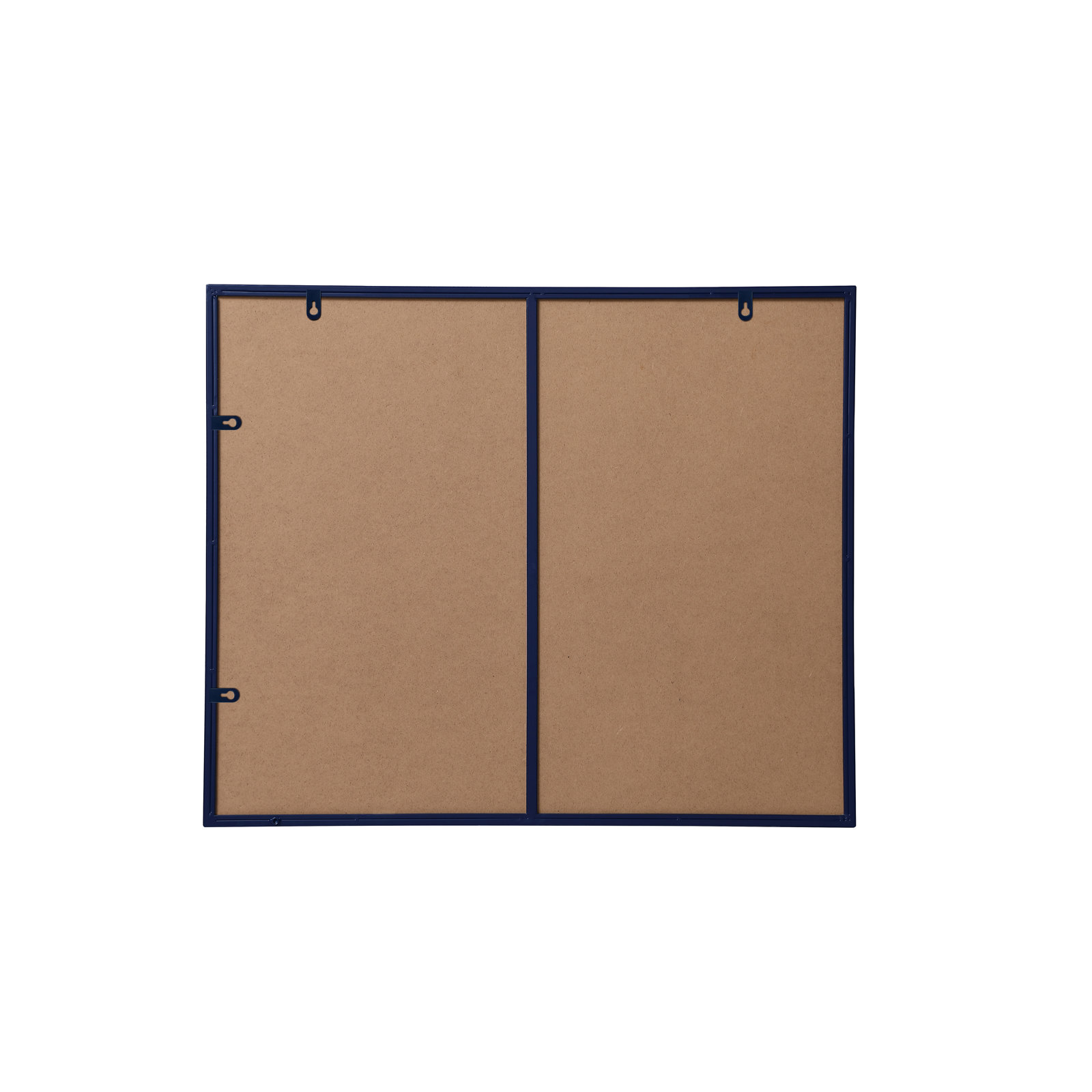 Sabine Metal Rectangle Wall Mirror, 36" x 30", Blue
