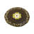 Hinojos Brown Pictorial Small 2X2 Handmade Indo-Gabbeh Oriental Round Rug