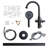 Single-Handle Water-Fall Bath Freestanding Tub Faucet With Handheld Shower Bathroom Faucet-107735538