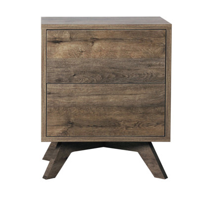48cm W Manufactured Wood Bedside Table