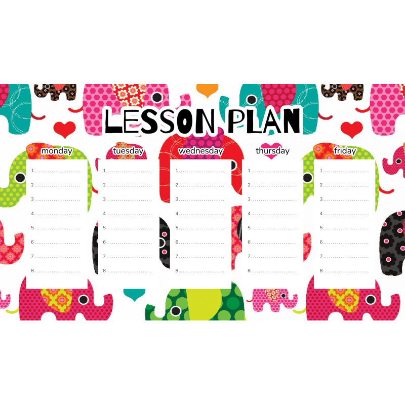 Magnetic Lesson Plan Little Elephants