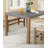 Aston Rustic Industrial 4 Piece Dining Set With 48"W Table Two 15"W Square Stools And 40"W Bench