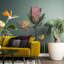 Adhésif décoratif plantes et fleurs Protea