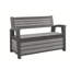 Hudson Brushed Bench with Storage