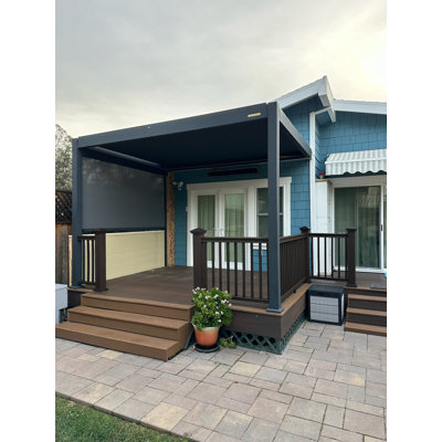 Motorized Aluminum Louver Pergola
