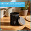 Harbour Housewares - Round Metal Kitchen Tea Coffee Sugar Canisters-1316488544
