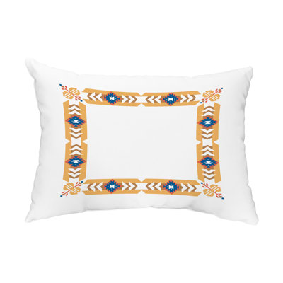 Housse et insert de coussin d'extérieur rectangulaire Jodhpur