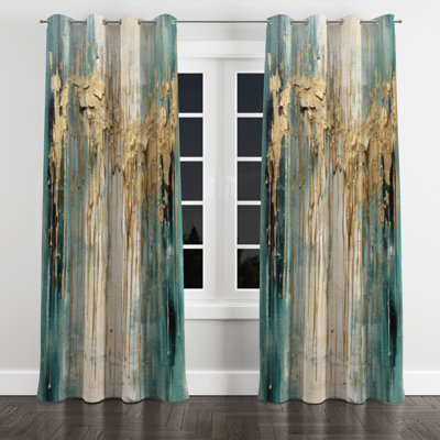 Anallely - Modern Blackout Grommet Curtain - 1 panel