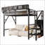 Lit mezzanine simple avec escalier-148871087