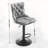 Kennasyn Swivel Upholstered Adjustable Height Counter Stool-481769141