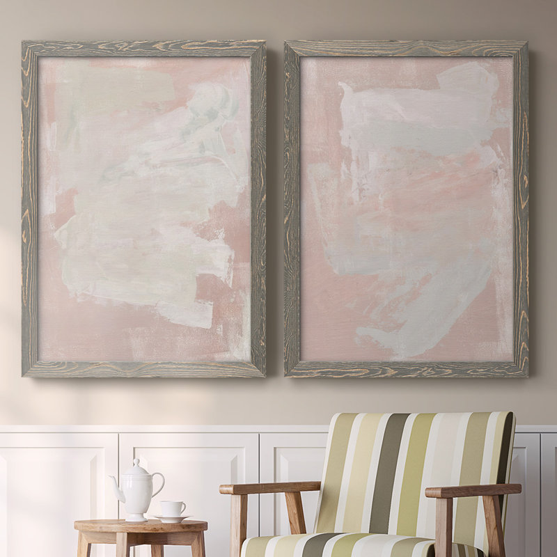 «Hazy Summer I», reproduction de photo sur toile 2 pièces, H 31,5 po x l 88 po x P 1,5 po, Gris