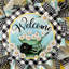 Welcome Wagon avec couronne de printemps ou d'été 24 pouces Daises