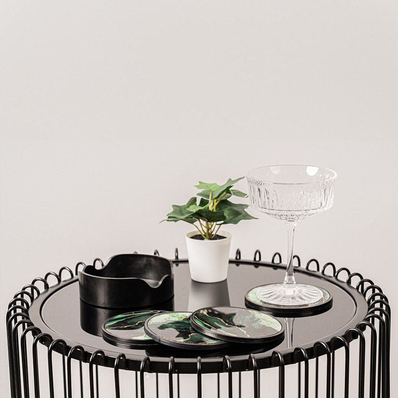 Elegant Coaster for Coffee Table, Modern Home Décor for Tabletop