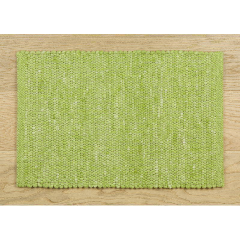 Solid Colour Wool Area Rug, 170 x 240 cm