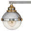 Kyoto 4 Light Seeded Dimmable Vanity Light