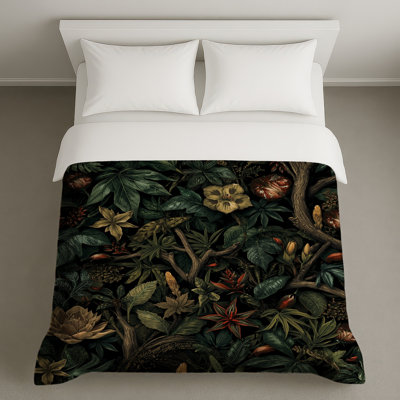 Tropical Rainforest Foliage Duvet Covers