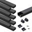 Rail d'éclairage sur rail en aluminium VST avec bande lumineuse intégrée 32,8 pi 2701 K à DEL-114773390