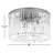 Yazmin Crystal Flush Mount-27969421-27969422