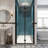 32"x72"Universal Pivot Tempered Glass Shower Door-120988537