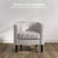 Munson 26.77" Wide Linen/Polyester Upholstered Barrel Chair-2144538270