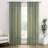 Dennan Linen Curtain Rod Pocket Back Tab,Linen Semi Sheer Curtains for Bedroom-432493412-426090684