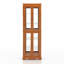 Vitrine 70 po avec 6 tablettes en verre-1160446540