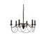Luminaire suspendu géométrique unique à 6 lumières Kirksey-22696843