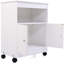 Chariot de cuisine en bois pour micro-ondes