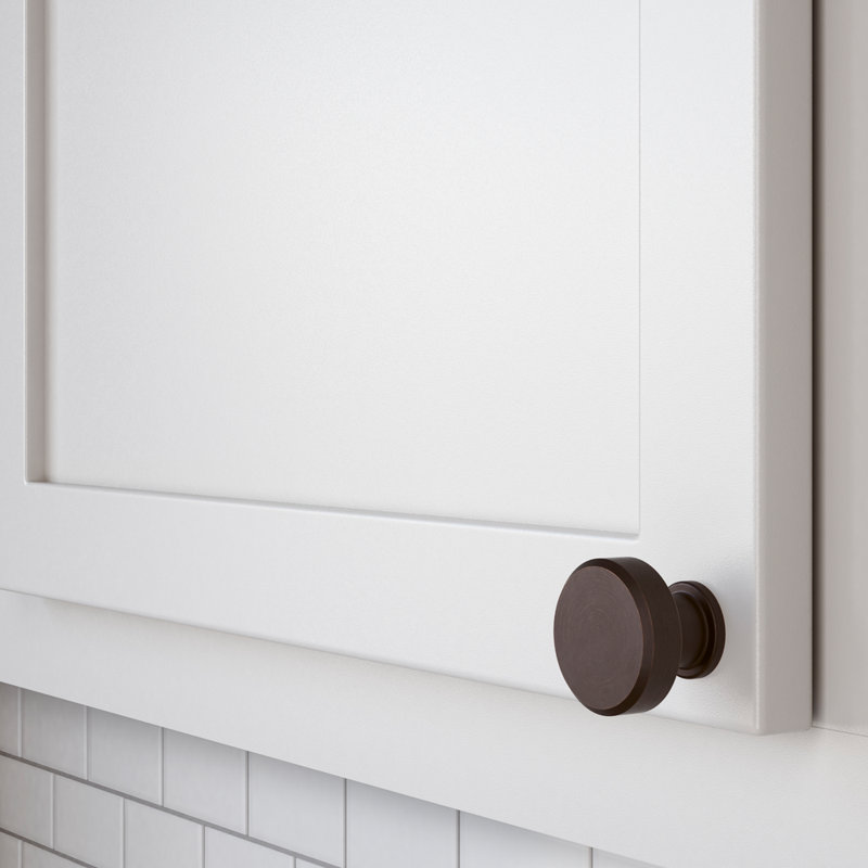 4410 Bevel Knob, 1.25", Venetian Bronze