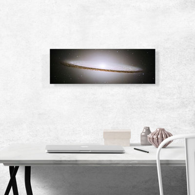 " Sombrero Galaxy Hubble Telescope Messier 104 " Color Photography Print
