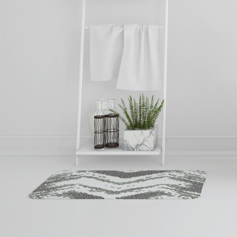 Cynda Memory Foam Non-Slip Bath Mat