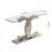 Joneer 55.1'' Glass Top Console Table-339454825
