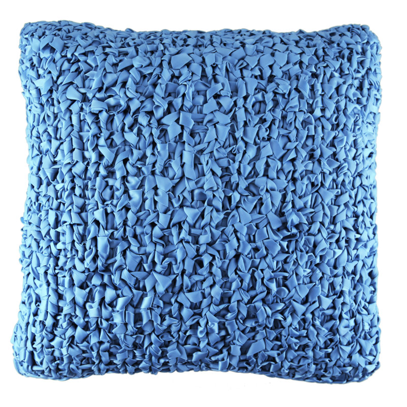 Square Pillow Cover & Insert, Blue