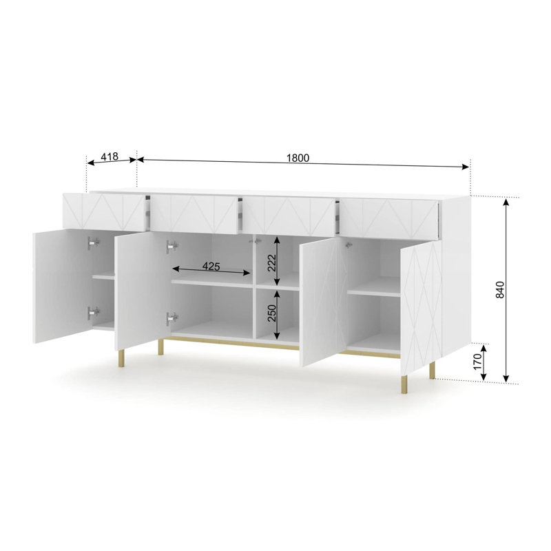 Cannata 180cm Sideboard