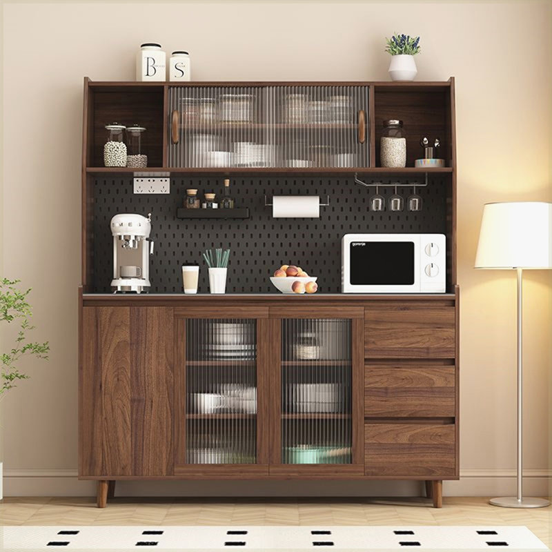 Buffet en bois de noyer massif