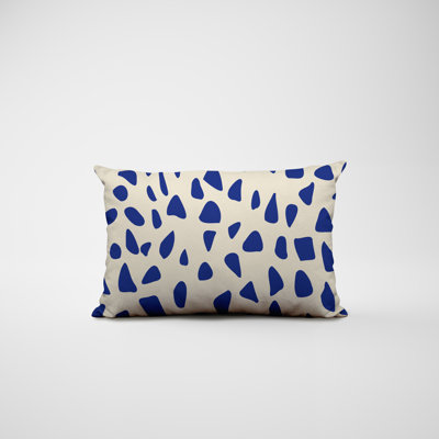 Polyester / Mélange de polyester Housse de coussin rectangulaire intérieure / extérieure lombaire et insert