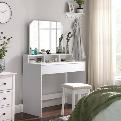 Jeany Dressing Table with Mirror